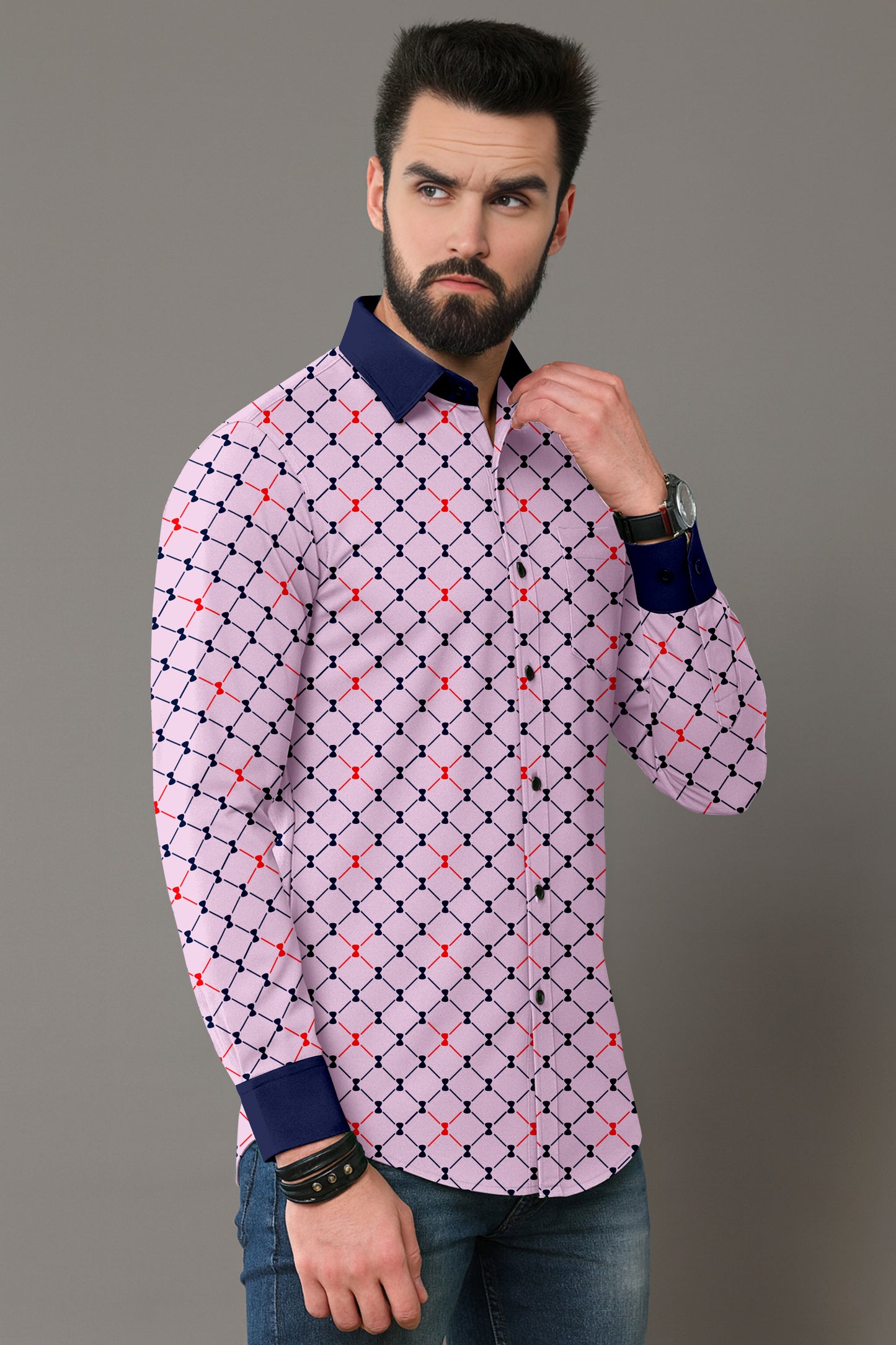 Difarant collar shirt