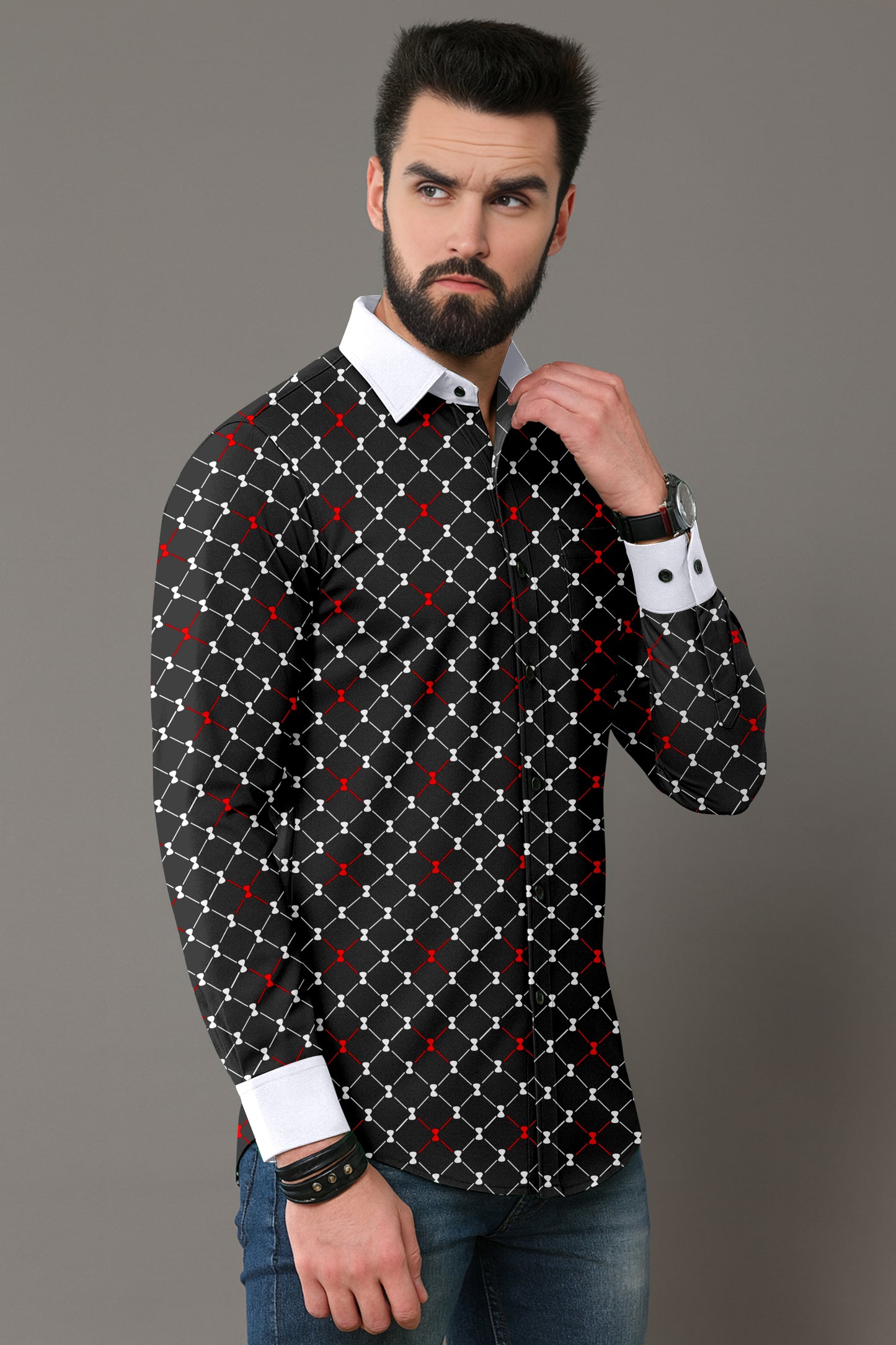 Difarant collar shirt