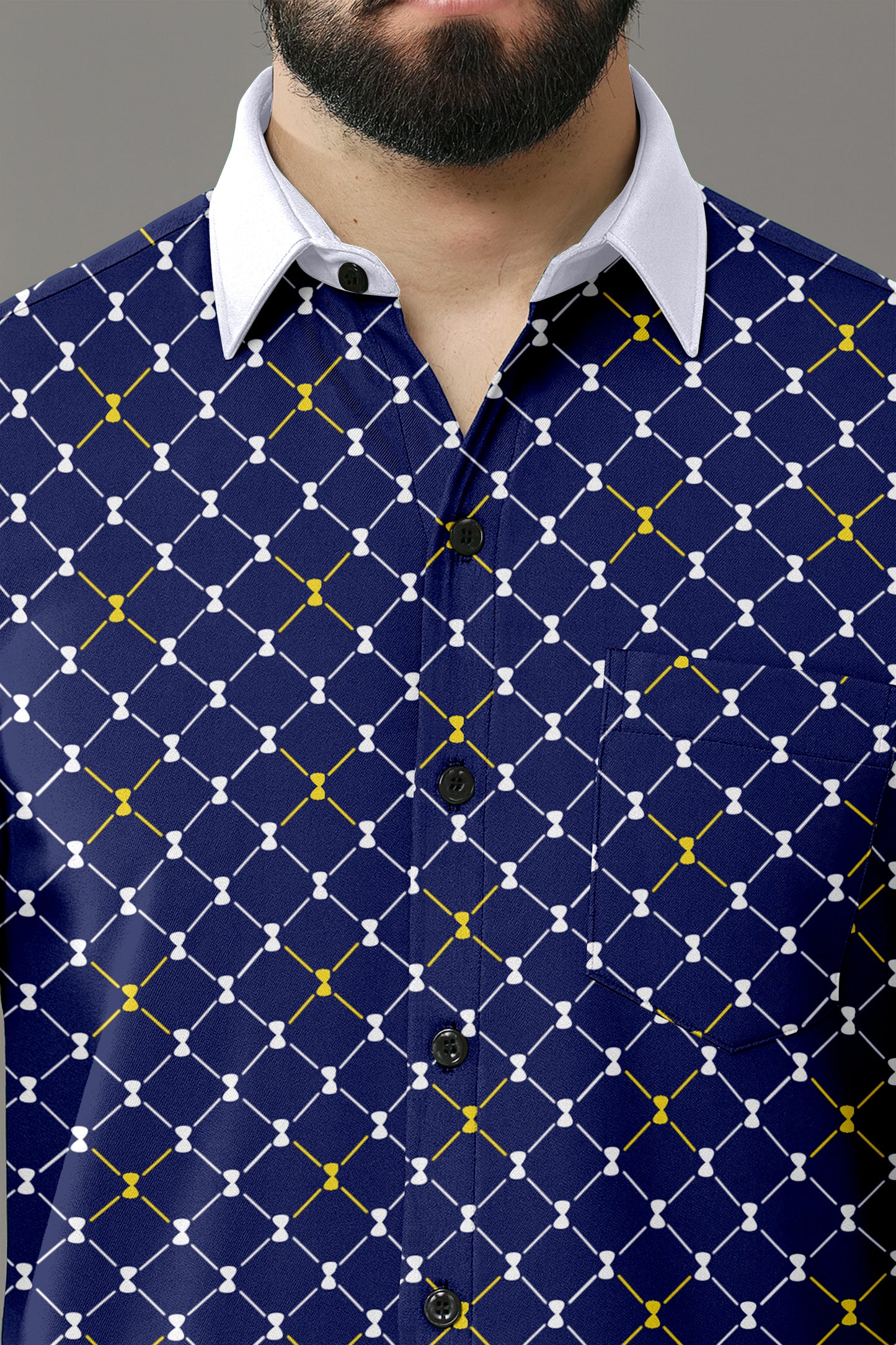 Difarant collar shirt
